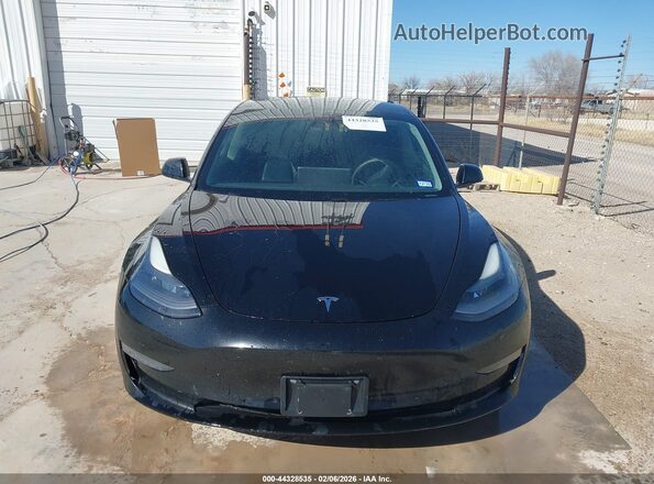 5YJ3E1EB0MF924038 2021 TESLA MODEL 3 Black Widok zestawu wskaźników