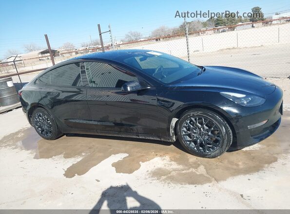 5YJ3E1EB0MF924038 2021 TESLA MODEL 3 Black Widok wnętrza z tyłu
