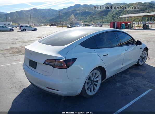 5YJ3E1EB2MF075949 2021 TESLA MODEL 3 White 