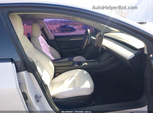 5YJ3E1EB2MF075949 2021 TESLA MODEL 3 White 