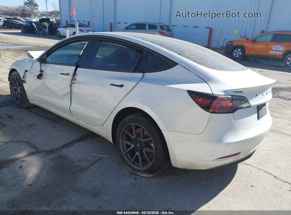 5YJ3E1EB2MF983446 2021 TESLA MODEL 3 Белый Задняя левая четверть