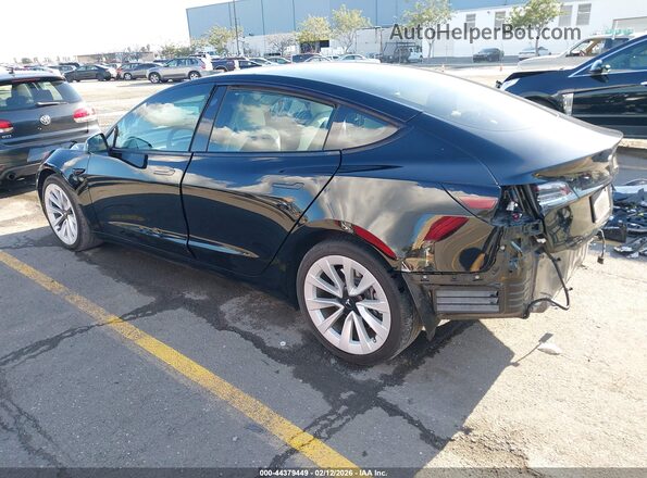 5YJ3E1EB2NF152871 2022 TESLA MODEL 3 White Tył lewy