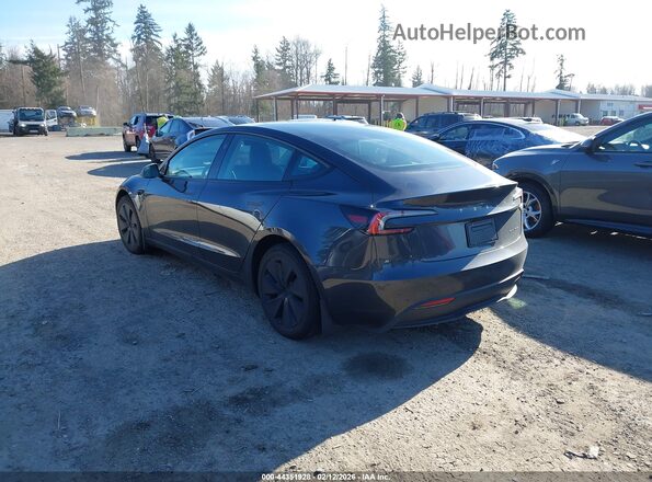 5YJ3E1EB2RF849754 2024 TESLA MODEL 3 Gray Rear left