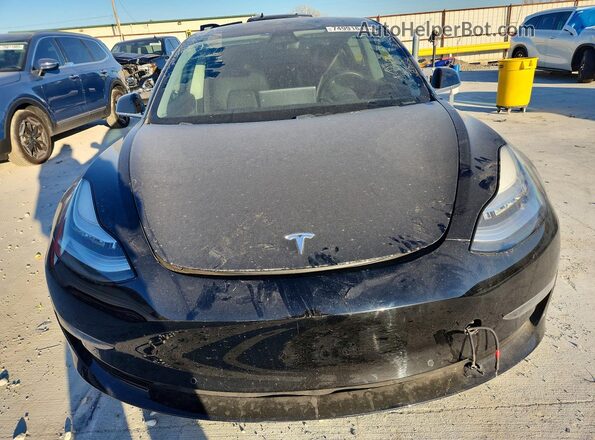 5YJ3E1EB3KF237276 2019 TESLA MODEL Black 