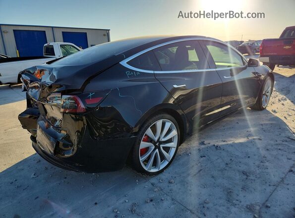 5YJ3E1EB3KF237276 2019 TESLA MODEL Black 