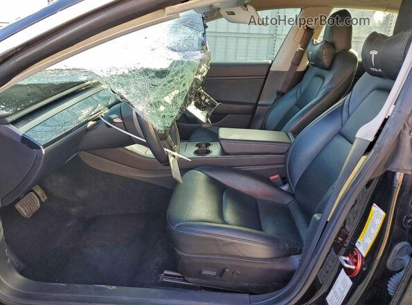 5YJ3E1EB3KF385119 2019 TESLA MODEL Black 