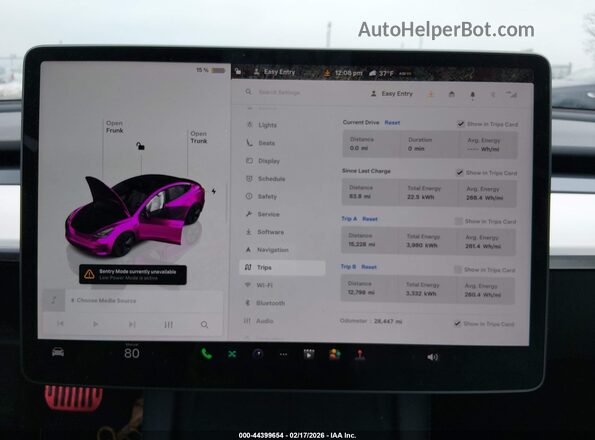 5YJ3E1EB3NF273229 2022 TESLA MODEL 3 White Вид задніх сидінь