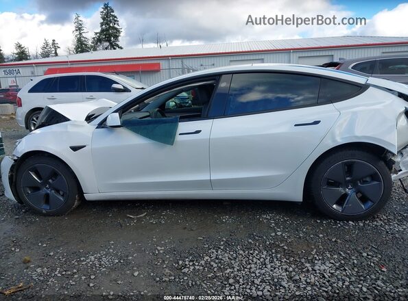 5YJ3E1EB3NF307797 2022 TESLA MODEL 3 White 