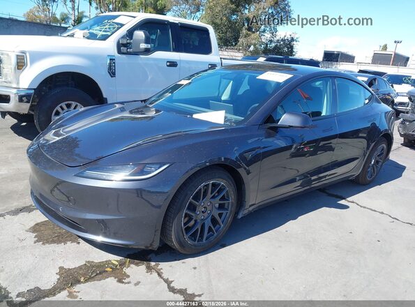 5YJ3E1EB3TF118645 2026 TESLA MODEL 3 Gray Front left