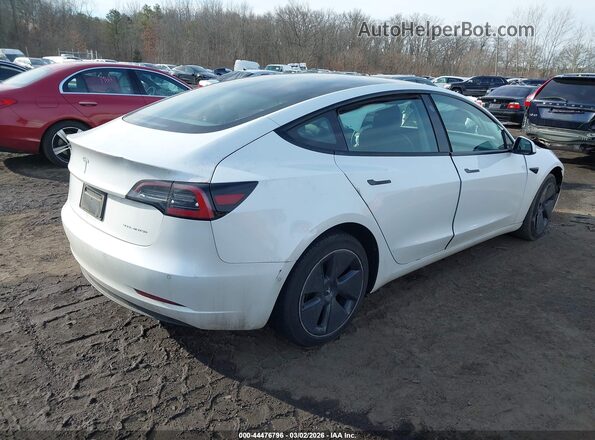 5YJ3E1EB4MF048400 2021 TESLA MODEL 3 White Tył prawy