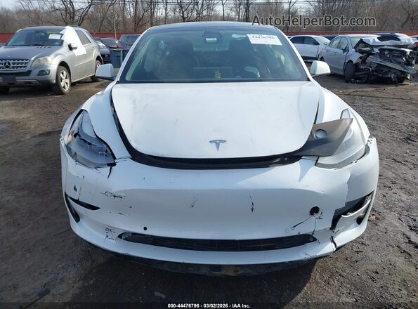 5YJ3E1EB4MF048400 2021 TESLA MODEL 3 White Widok deski rozdzielczej