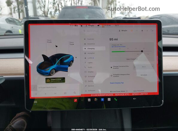 5YJ3E1EB4MF942915 2021 TESLA MODEL 3 White 