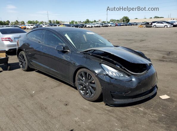 5YJ3E1EB5KF388930 2019 TESLA MODEL Черный 