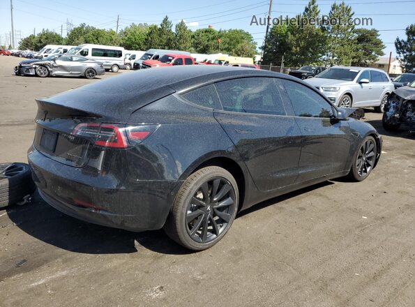 5YJ3E1EB5KF388930 2019 TESLA MODEL Черный 