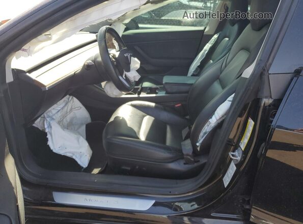 5YJ3E1EB5KF388930 2019 TESLA MODEL Черный 