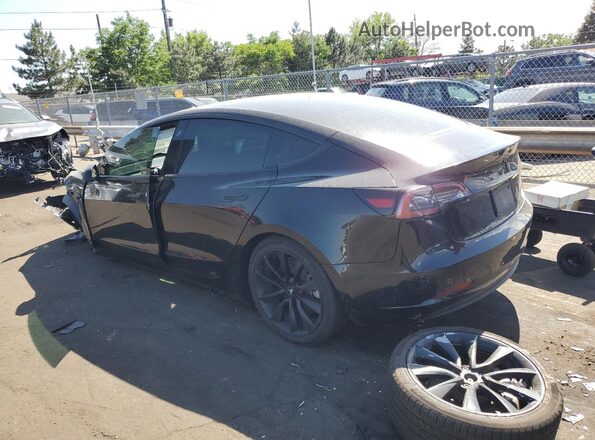 5YJ3E1EB5KF388930 2019 TESLA MODEL Черный 