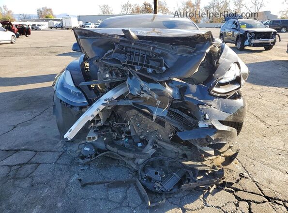 5YJ3E1EB5PF607876 2023 TESLA MODEL Black Vista frontal
