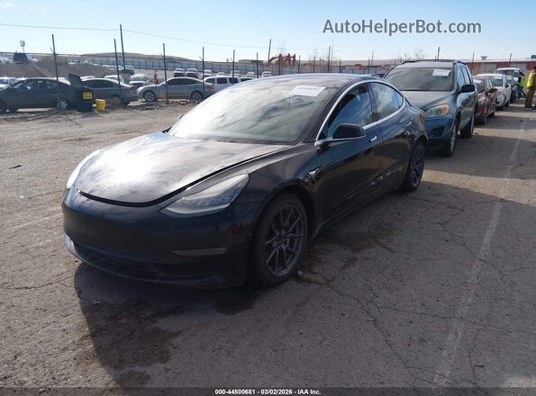 5YJ3E1EB6JF077148 2018 TESLA MODEL 3 Black Przód lewy