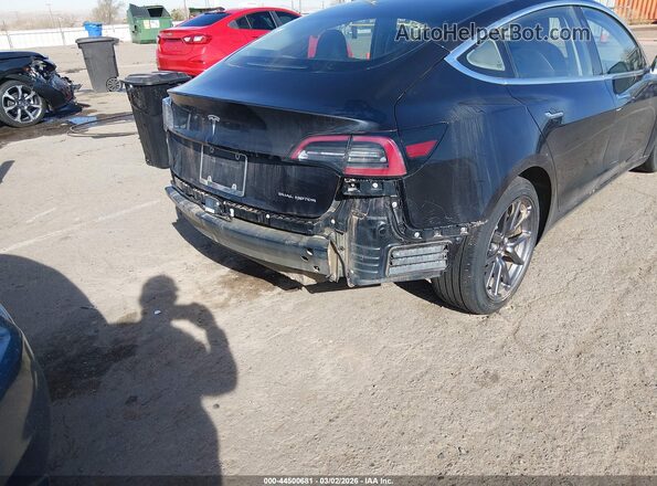 5YJ3E1EB6JF077148 2018 TESLA MODEL 3 Black Widok z przodu