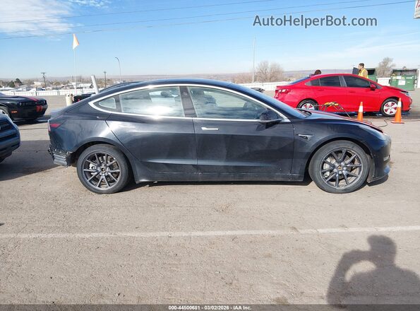 5YJ3E1EB6JF077148 2018 TESLA MODEL 3 Black Widok wnętrza z tyłu