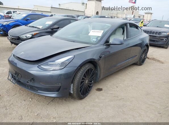 5YJ3E1EB6NF167020 2022 TESLA MODEL 3 Синий Передняя левая четверть