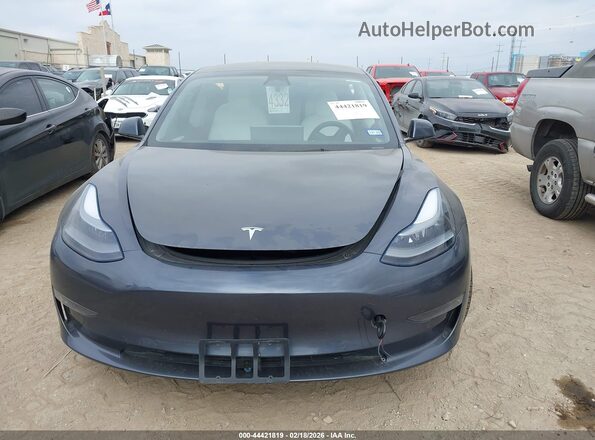5YJ3E1EB6NF167020 2022 TESLA MODEL 3 Синий Вид панели приборов