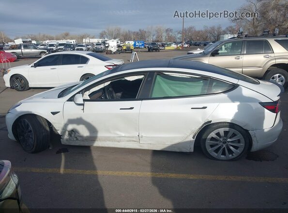 5YJ3E1EB7MF926739 2021 TESLA MODEL 3 White 