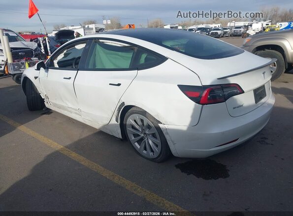 5YJ3E1EB7MF926739 2021 TESLA MODEL 3 White 