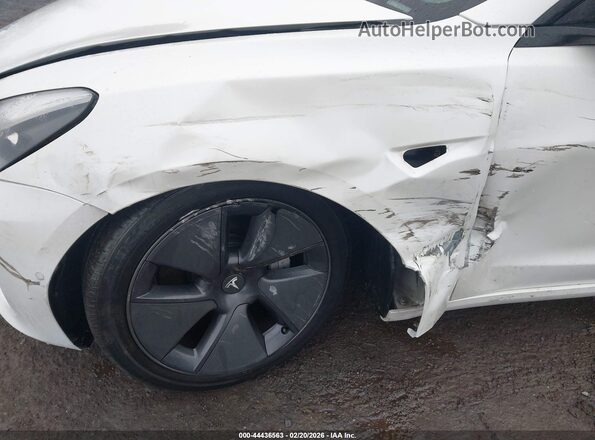 5YJ3E1EB7NF207931 2022 TESLA MODEL 3 Белый Вид спереди