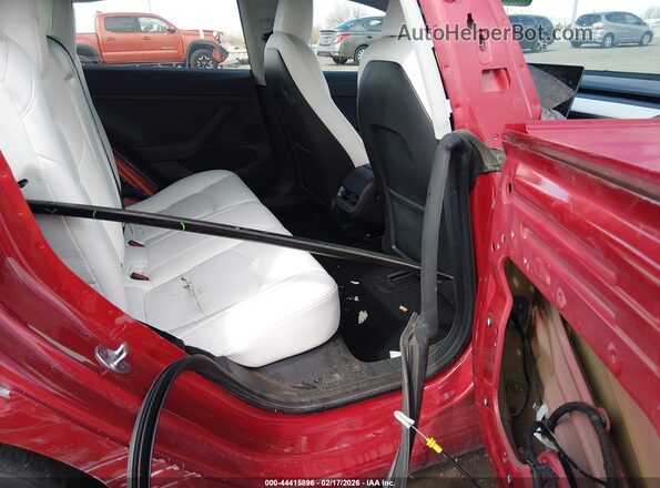5YJ3E1EB7NF276411 2022 TESLA MODEL 3 Red 