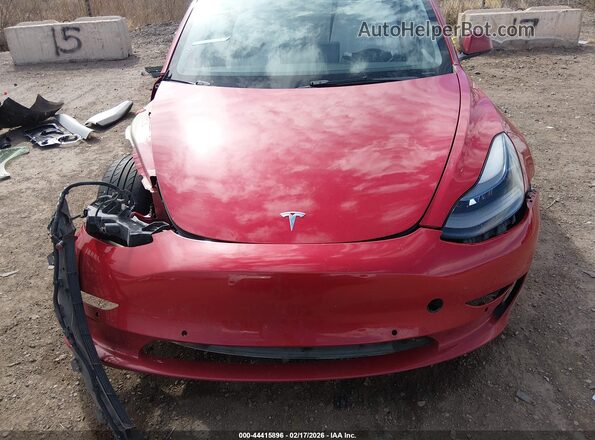 5YJ3E1EB7NF276411 2022 TESLA MODEL 3 Red 