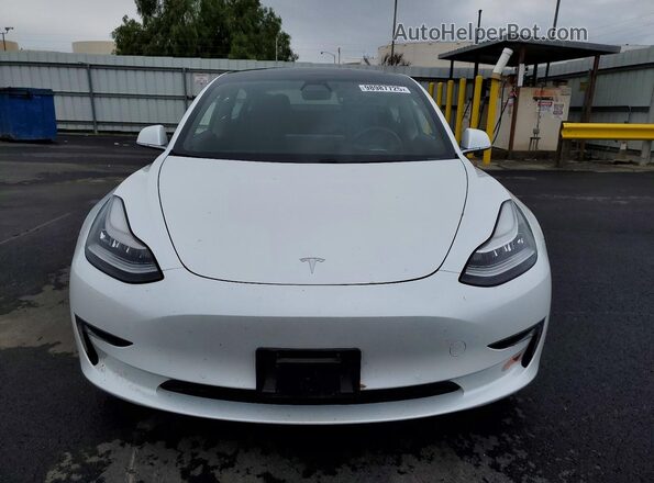 5YJ3E1EB8KF454063 2019 TESLA MODEL White 