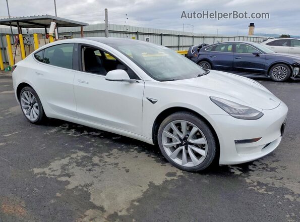 5YJ3E1EB8KF454063 2019 TESLA MODEL White 