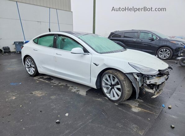 5YJ3E1EBXKF512786 2019 TESLA MODEL White 