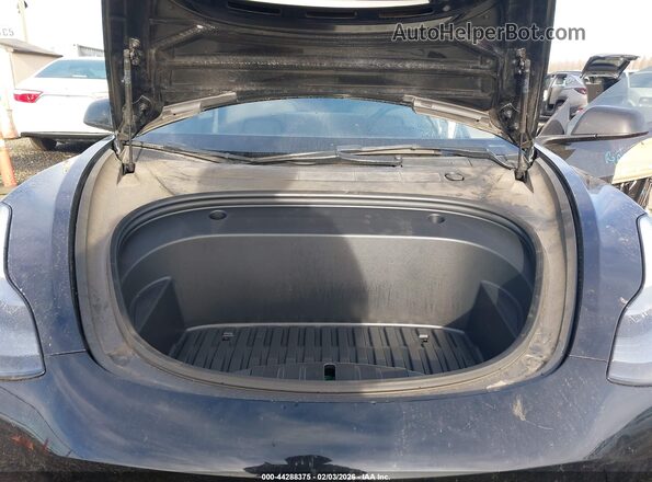 5YJ3E1EBXNF138040 2022 TESLA MODEL 3 Black Հետևի տեսք