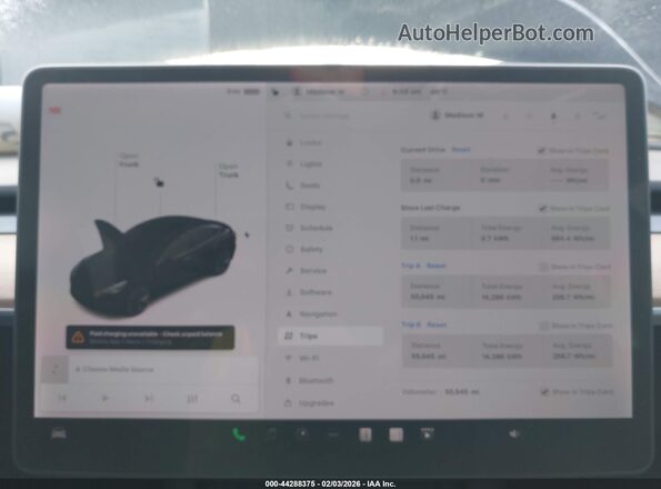 5YJ3E1EBXNF138040 2022 TESLA MODEL 3 Black Հետևի նստատեղերի տեսք