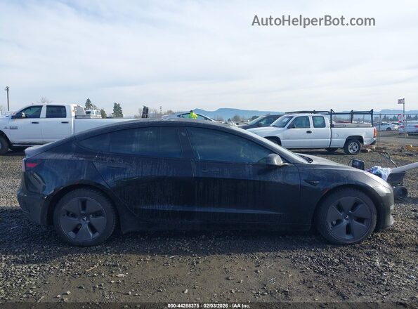 5YJ3E1EBXNF138040 2022 TESLA MODEL 3 Black Սալոնի 360 աստիճան տեսք