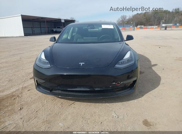 5YJ3E1EC7MF030188 2021 TESLA MODEL 3 Black წინა პანელის ხედი