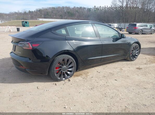 5YJ3E1EC7MF030188 2021 TESLA MODEL 3 Black უკანა მარჯვენა