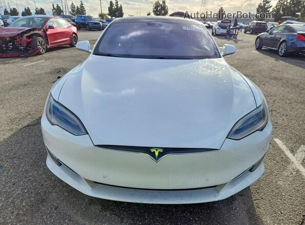 5YJSA1E10GF160954 2016 TESLA MODEL White Vista frontal