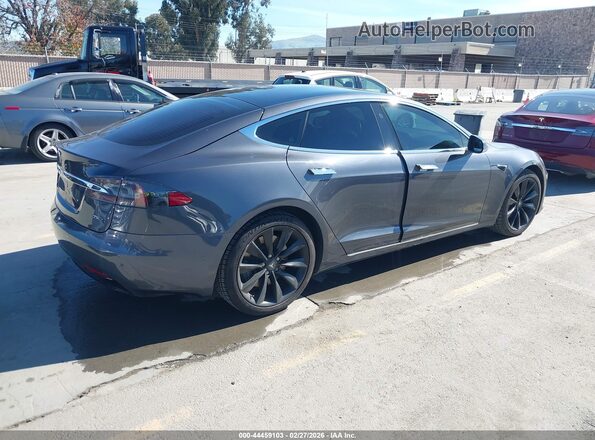 5YJSA1E20JF269740 2018 TESLA MODEL S Gray Trasero derecho