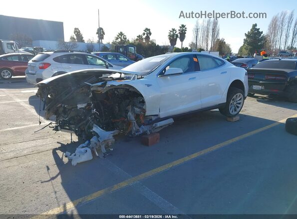 5YJSA1E23GF133143 2016 TESLA MODEL S White წინა მარცხენა ხედი სამი მეოთხედიდან
