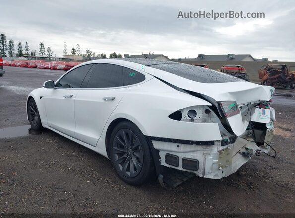 5YJSA1E28KF348302 2019 TESLA MODEL S White Հետևի ձախ