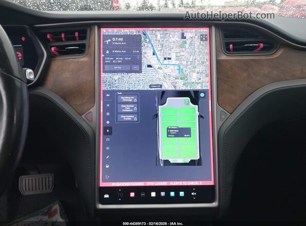 5YJSA1E28KF348302 2019 TESLA MODEL S White 