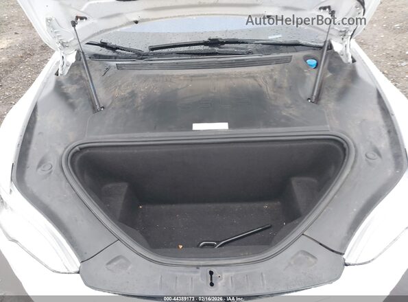 5YJSA1E28KF348302 2019 TESLA MODEL S White Հետևի տեսք