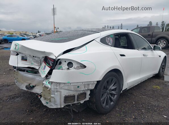 5YJSA1E28KF348302 2019 TESLA MODEL S White Հետևի աջ