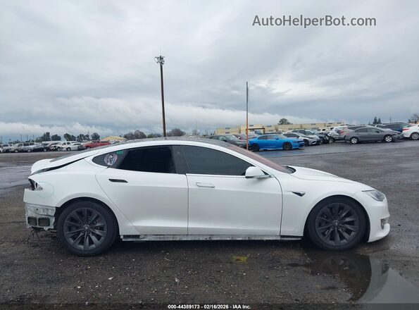 5YJSA1E28KF348302 2019 TESLA MODEL S White Սալոնի 360 աստիճան տեսք