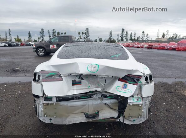 5YJSA1E28KF348302 2019 TESLA MODEL S White 