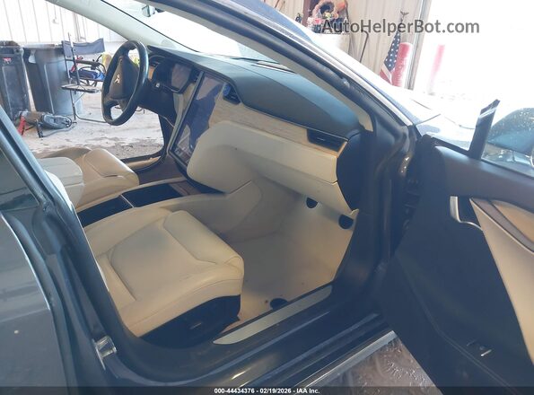 5YJSA1E29KF305927 2019 TESLA MODEL S Gray Սալոնի դիմացի տեսք