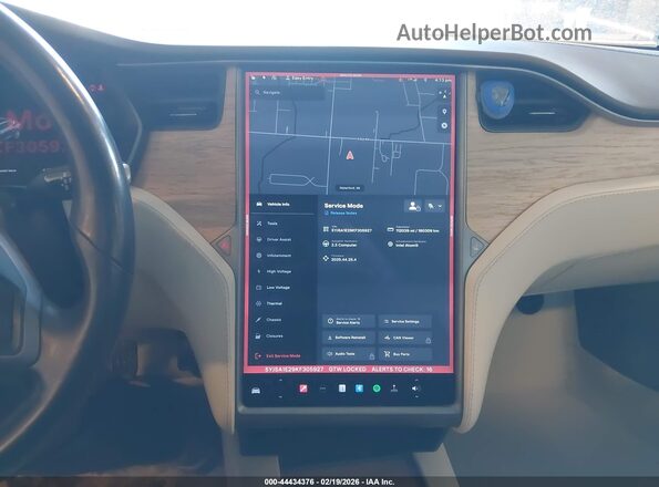 5YJSA1E29KF305927 2019 TESLA MODEL S Gray 